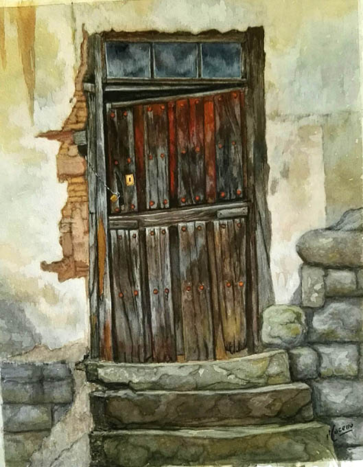 wdetallepuebloabandonadoacuarela50x60b