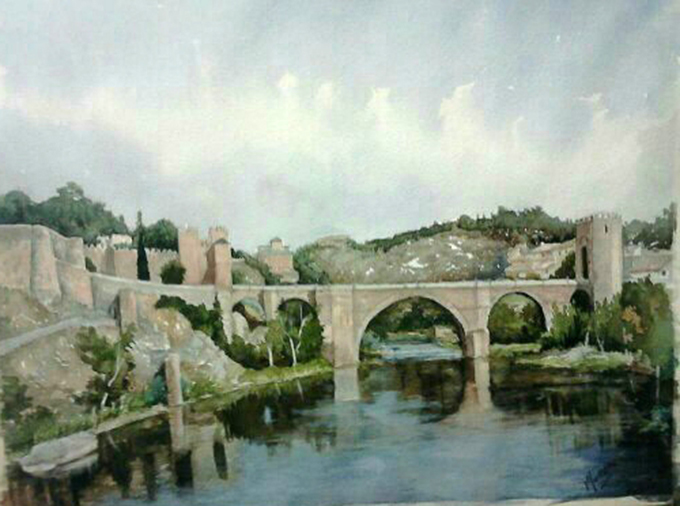 wvistadetoledoacuarela44x34